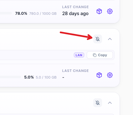 alert disable icon